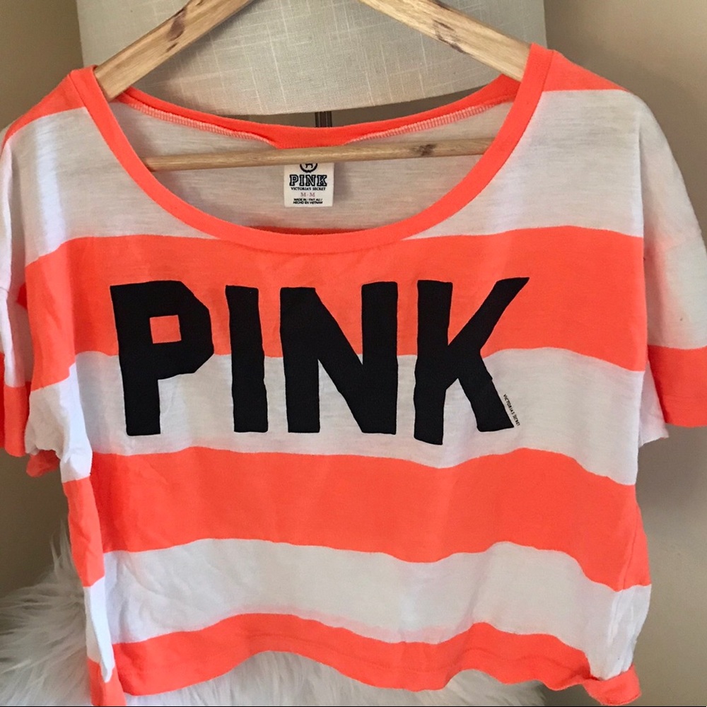 VS Pink crop top
